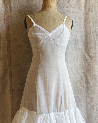 Ellie 1940s Petticoat Slip Dress