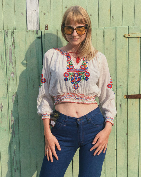 Elsie 1930s Hungarian Blouse