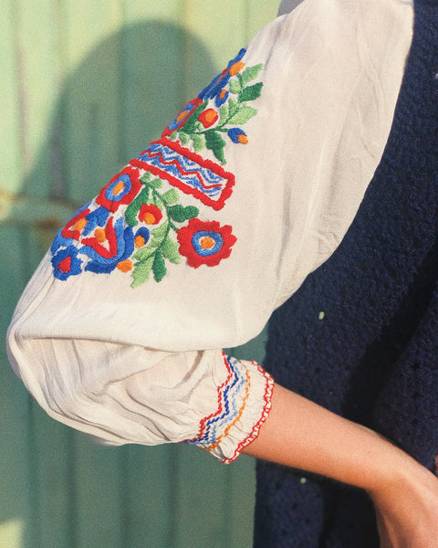 Elsie 1930s Hungarian Blouse