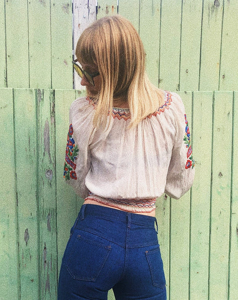 Elsie 1930s Hungarian Blouse