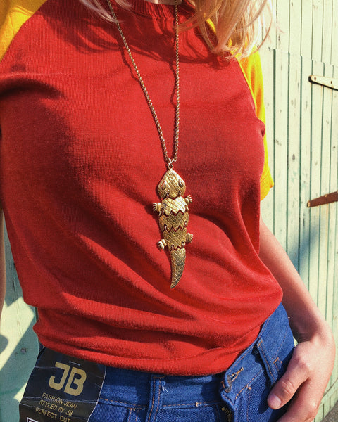 1960s Reptile Pendant