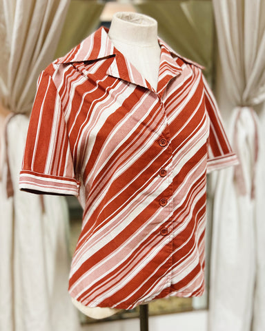 1970s Statement Stripe Shirt