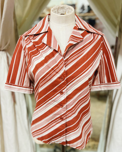 1970s Statement Stripe Shirt