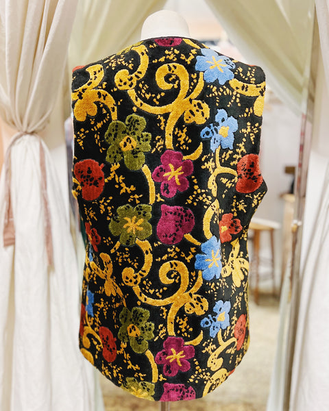 Rare 1960s Carpet Waistcoat