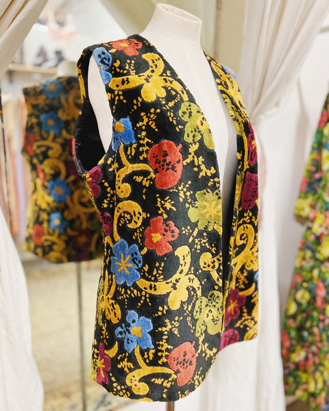Rare 1960s Carpet Waistcoat