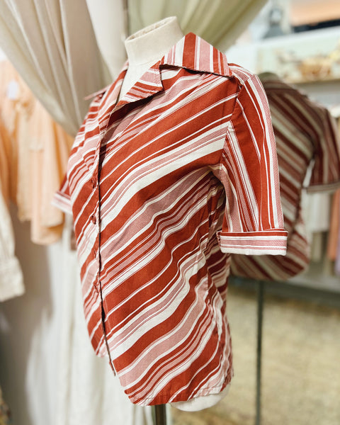 1970s Statement Stripe Shirt