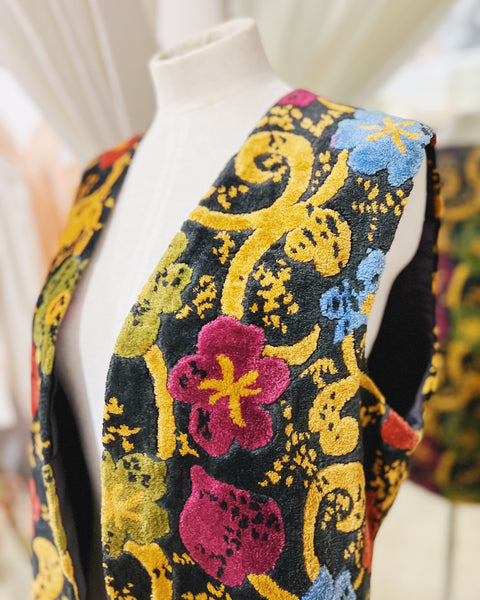 Rare 1960s Carpet Waistcoat