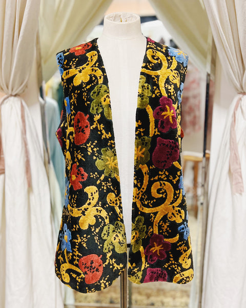 Rare 1960s Carpet Waistcoat